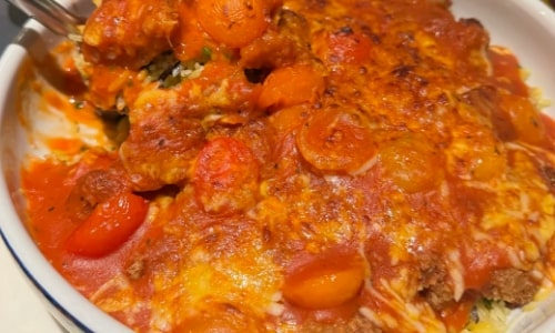 baked pork chop rice